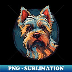 Silky Terrier dog - Trendy Sublimation Digital Download - Instantly Transform Your Sublimation Projects
