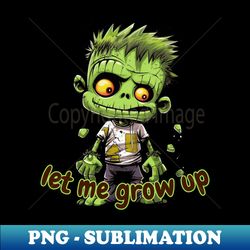 Little Frankenstein monster - Exclusive PNG Sublimation Download - Bring Your Designs to Life