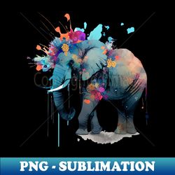 Super Elephant - Elegant Sublimation PNG Download - Vibrant and Eye-Catching Typography
