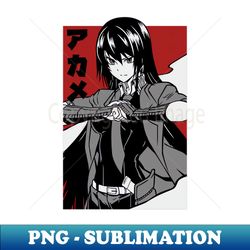 Akame - PNG Sublimation Digital Download - Perfect for Sublimation Mastery