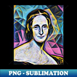 Mary Shelley Portrait  Mary Shelley Artwork 4 - Artistic Sublimation Digital File - Capture Imagination with Every Detail