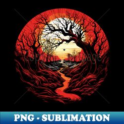 Whispering Grove - Instant PNG Sublimation Download - Stunning Sublimation Graphics