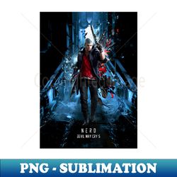 Devil May Cry 5 Nero - Retro PNG Sublimation Digital Download - Stunning Sublimation Graphics