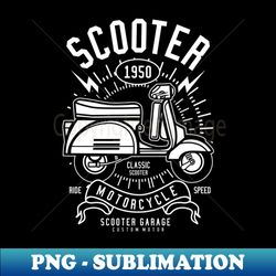 scooter - Instant PNG Sublimation Download - Bring Your Designs to Life