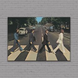 The Beatles Abbey Road Canvas, The Beatles Abbey Road Wall Decor, The Beatles Abbey Road Poster, The Beatles Abbey Road
