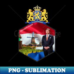 Netherland - Stylish Sublimation Digital Download - Bring Your Designs to Life