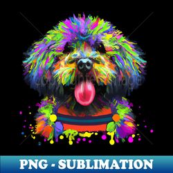 Cute Barbet Dog - Premium PNG Sublimation File - Defying the Norms
