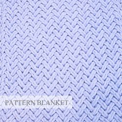 Loop Yarn Blanket Pattern Download, Beginner Patterns, Alize Puffy Blanket Pattern, Mini Fir Tree Blanket Pattern