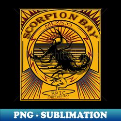SCORPIAN BAY - PNG Sublimation Digital Download - Unleash Your Inner Rebellion