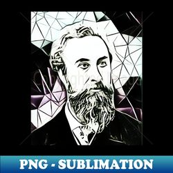 Robert Bulwer Lytton Black and White Portrait  Robert Bulwer Lytton Artwork 5 - Digital Sublimation Download File - Perfect for Creative Projects