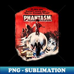 phantasm T - Elegant Sublimation PNG Download - Capture Imagination with Every Detail