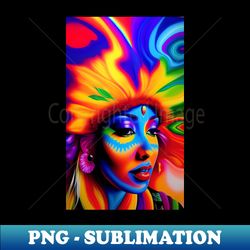 Freaking Cool Trippy Art Psychedelic Design Shrooms Visuals Visionary - Exclusive Sublimation Digital File - Fashionable and Fearless