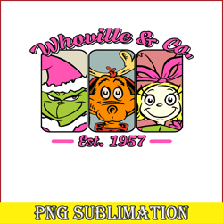Whoville And Co PNG, Grinch 1957 PNG, Grinchy Extra PNG