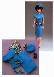 Fashion doll Barbie Clothes sewing Patterns - pattern jacket, dress, hat - Doll outfit ideas Digital download PDF