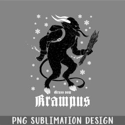 Krampus Classic PNG, Christmas PNG