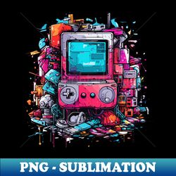 Retro Gaming Console T-shirt - Signature Sublimation PNG File - Defying the Norms