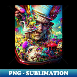 Fear And Loathing In Wonderland 54 - Retro PNG Sublimation Digital Download - Create with Confidence