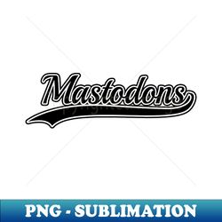Mastodon Team - PNG Sublimation Digital Download - Create with Confidence