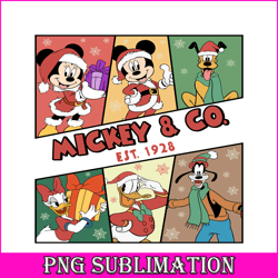 Mickey And Co EST 1928 SVG PNG DXF EPS JPG