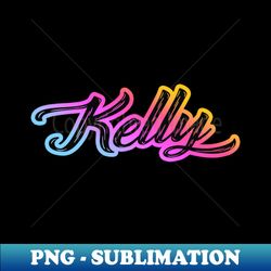 Name Kelly - Vintage Sublimation PNG Download - Perfect for Sublimation Art