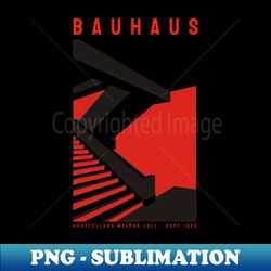 The Staatliches Bauhaus Art Deco Architecture Poster - Premium Sublimation Digital Download - Vibrant and Eye-Catching Typography