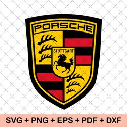 Porsche svg, Car svg, race car svg, brand svg, vector, layered svg, race svg, men svg, formula1 svg, Instant download