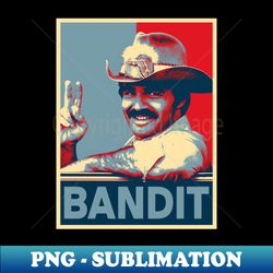 Retro Classic The Bandit Movie Gift for Fans - Premium PNG Sublimation File - Perfect for Personalization