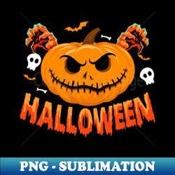 Halloween Scary Jack OLantern - Professional Sublimation Digital Download - Vibrant and Eye-Catching Typography