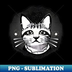 Cute Cat - Exclusive PNG Sublimation Download - Unleash Your Inner Rebellion