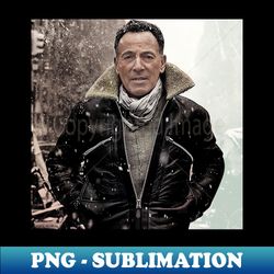 Bruce Springsteen concert - PNG Transparent Digital Download File for Sublimation - Spice Up Your Sublimation Projects