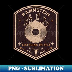 listening vintage vinyl v10 - Modern Sublimation PNG File - Stunning Sublimation Graphics