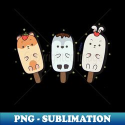 Cute popsicles - Exclusive Sublimation Digital File - Vibrant and Eye-Catching Typography