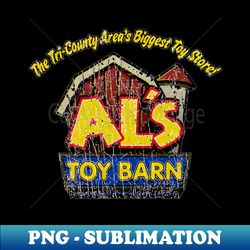 vintage als toy barn 1995 - modern sublimation png file - bring your designs to life