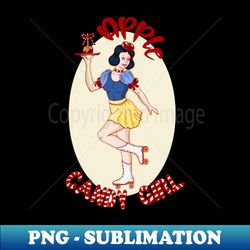 apple candy girl - premium png sublimation file - unleash your inner rebellion