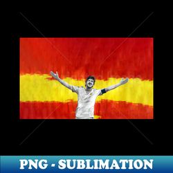 Ral Gonzlez Blanco - Real Madrid - La Liga Football Artwork - Special Edition Sublimation PNG File - Bold & Eye-catching