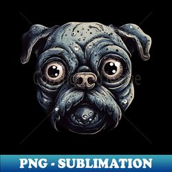 ZombPug - Elegant Sublimation PNG Download - Stunning Sublimation Graphics