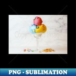 Ice Cream Cup - Special Edition Sublimation PNG File - Boost Your Success with this Inspirational PNG Download