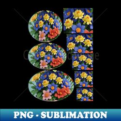 flowers extracts - Sublimation-Ready PNG File - Add a Festive Touch to Every Day