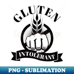 Gluten Intolerant  Punch Gluten - Decorative Sublimation PNG File - Spice Up Your Sublimation Projects