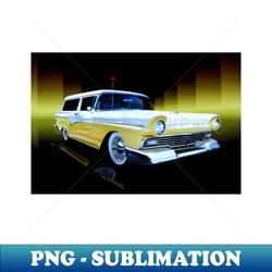 Ford Del Rio Wagon 1957 - Unique Sublimation PNG Download - Unleash Your Inner Rebellion
