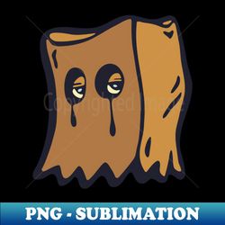 Brown Paper Bag Head - Unique Sublimation PNG Download - Transform Your Sublimation Creations