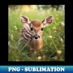 cute baby deer - cute baby animals - png transparent digital download file for sublimation - unleash your inner rebellion
