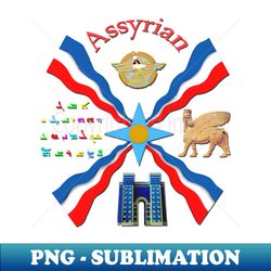 ASSYRIAN Nation - High-Quality PNG Sublimation Download - Transform Your Sublimation Creations