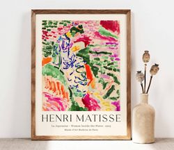 Henri Matisse Print, Matisse Poster, Japanese Garden, Floral Art Print, Nature Wall Art, Mid Century Modern, Vintage Art
