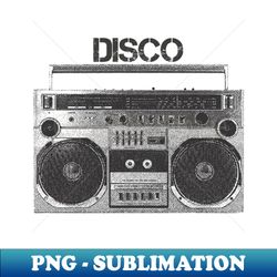Disco  Hip Hop Tape - PNG Transparent Sublimation Design - Stunning Sublimation Graphics