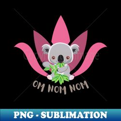 Meditation koala - Elegant Sublimation PNG Download - Bring Your Designs to Life