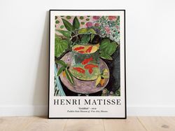 Matisse - Goldfish Exhibition Vintage Art Poster Print, Ideal Home Decor or Gift