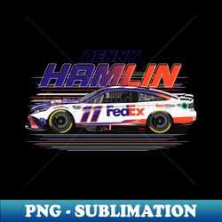 Denny Hamlin Camry - PNG Transparent Sublimation File - Bold & Eye-catching