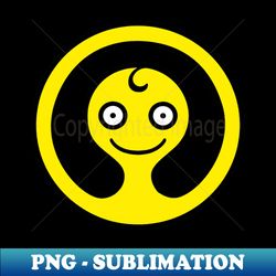 happy baby - sublimation-ready png file - spice up your sublimation projects