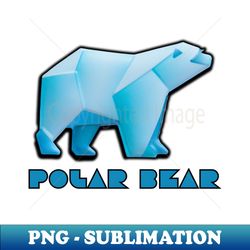 polar bear - png transparent digital download file for sublimation - unlock vibrant sublimation designs